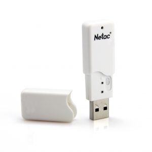 فلش مموری پرسرعت ضدویروس USB2 ظرفیت 8GB مدل Netac 8GB U235 با دکمه فیزیکی قفل Write-Protect